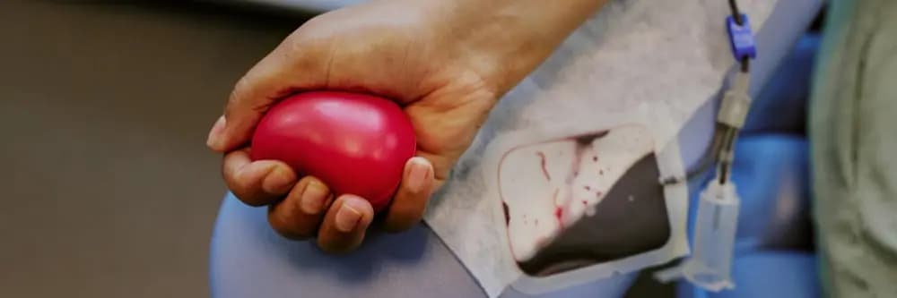 can you work out before donating blood