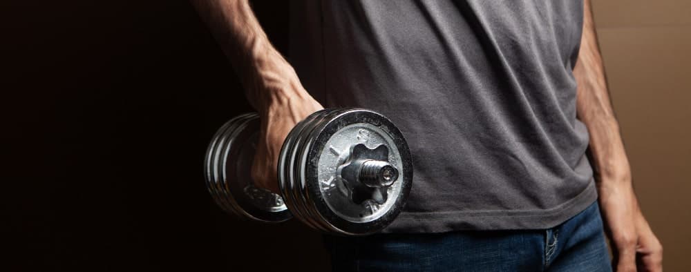dumbbell side bend
