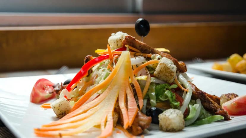 Asian chicken salad