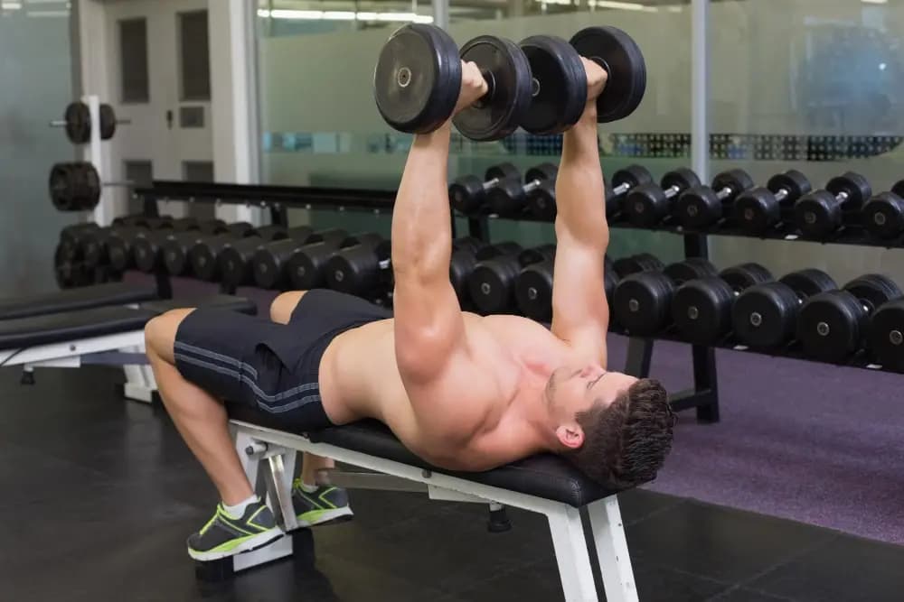 dumbbell floor press