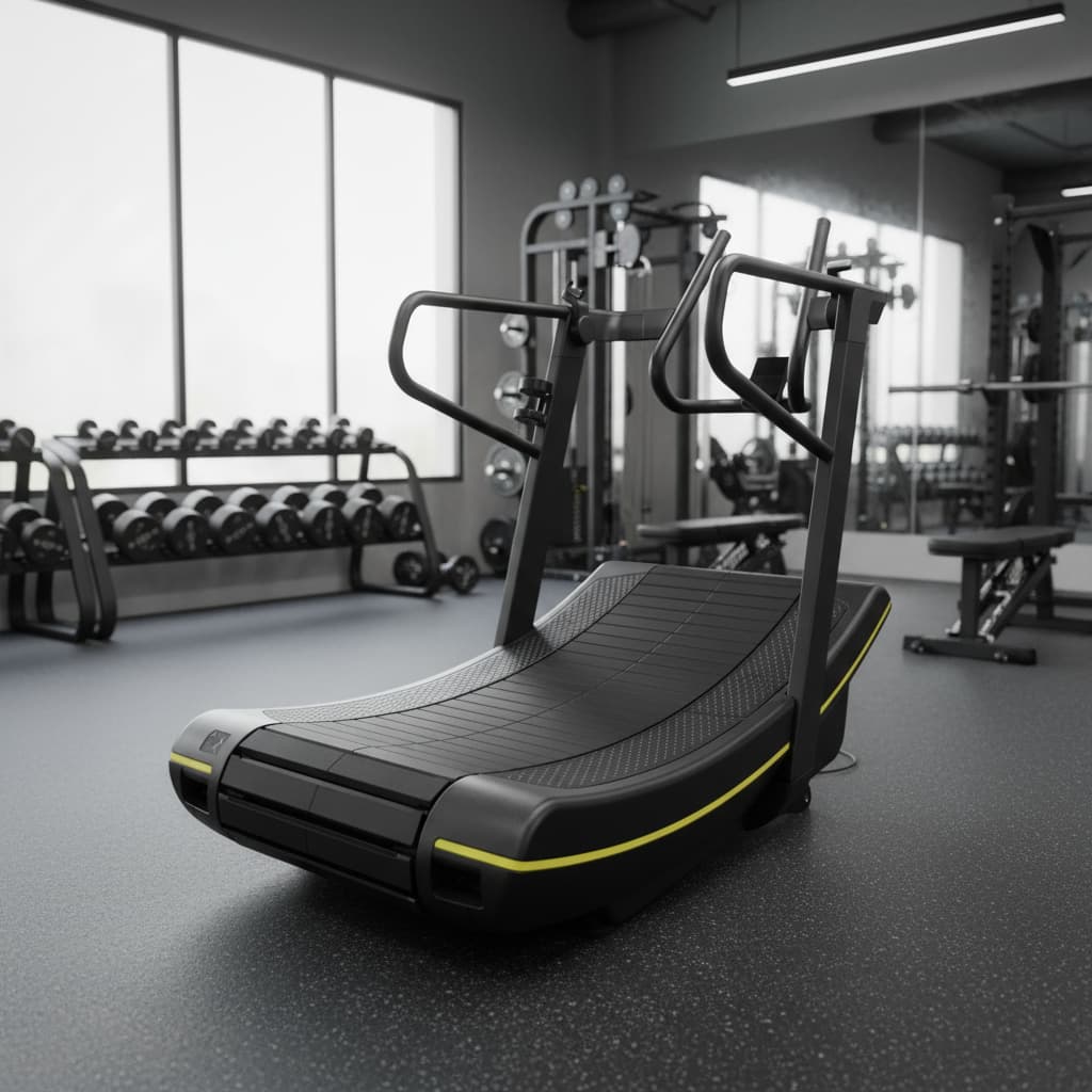 curved treadmill