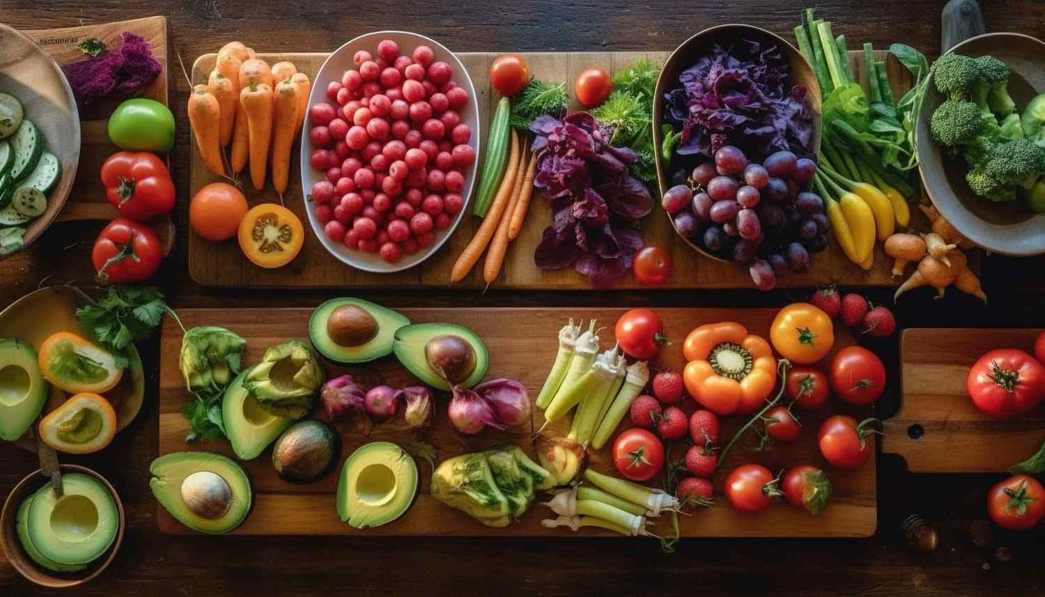 high fiber fruits and vegetables
