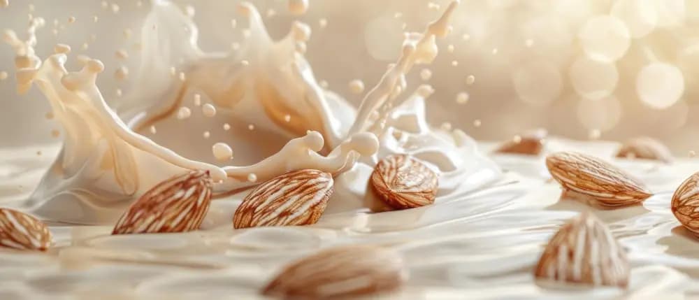 sweetened vanilla almond milk