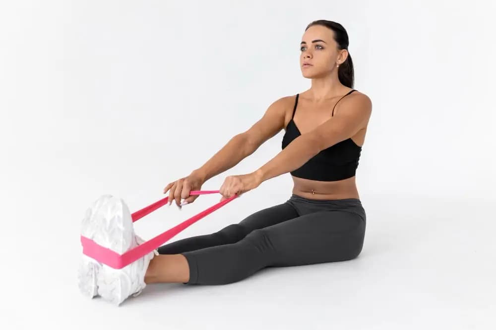 leg extension with bands