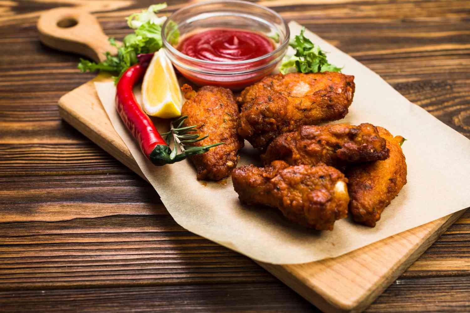 how many calories in a chicken wingette