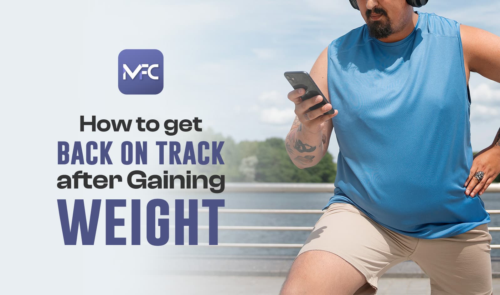 get back on track after gaining weight