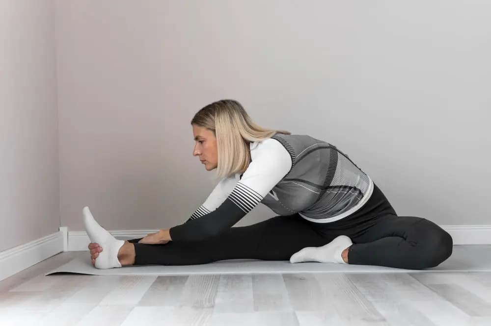 hamstring and glute stretches